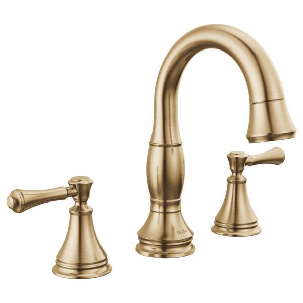 Cassidy - Widespread Bathroom Faucet - Champagne Bronze