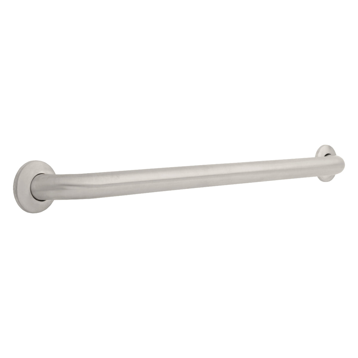 DELTA® 40130-SS Grab Bar, 30 in L x 1-1/2 in Dia, Stainless Steel, 304 Stainless Steel, Import