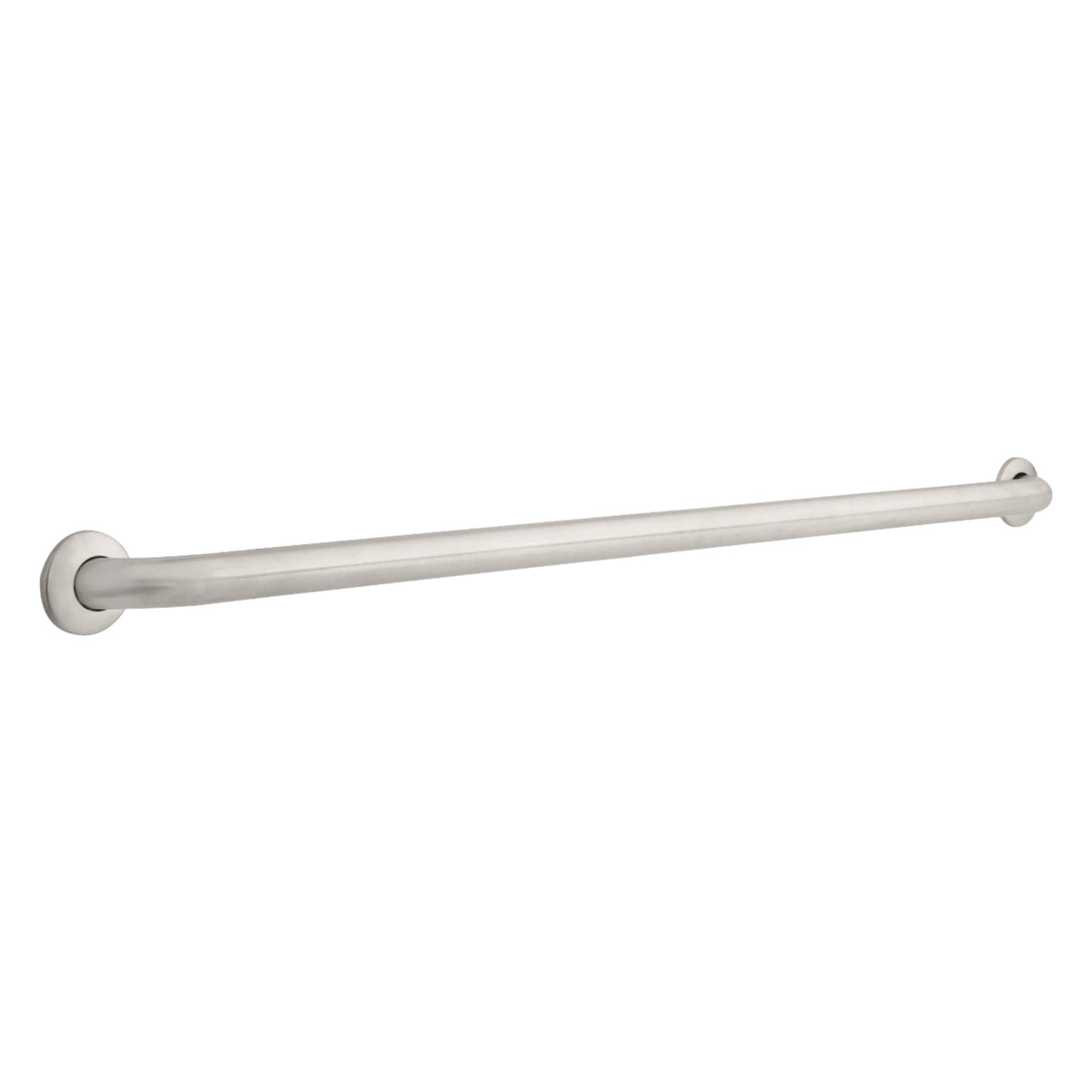 DELTA® 40148-SS Grab Bar, 48 in L x 1-1/2 in Dia, Stainless Steel, 304 Stainless Steel, Import
