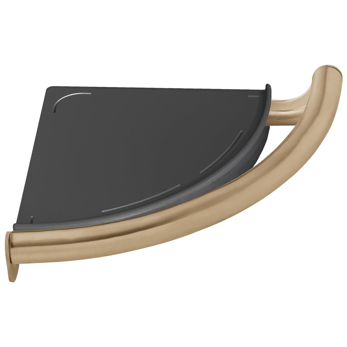 Decor Assist - Corner Shelf with Assist Bar - Wall Mount