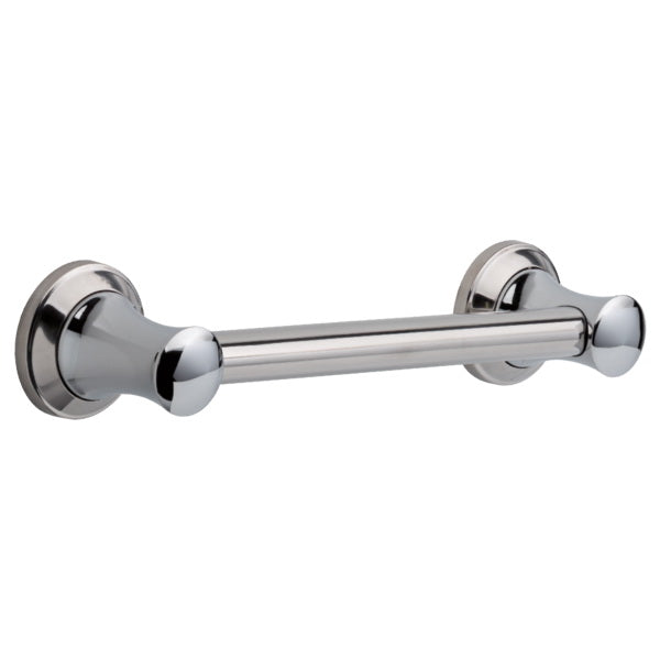 Transitional Oval Decorative Grab Bar - Polished Chrome