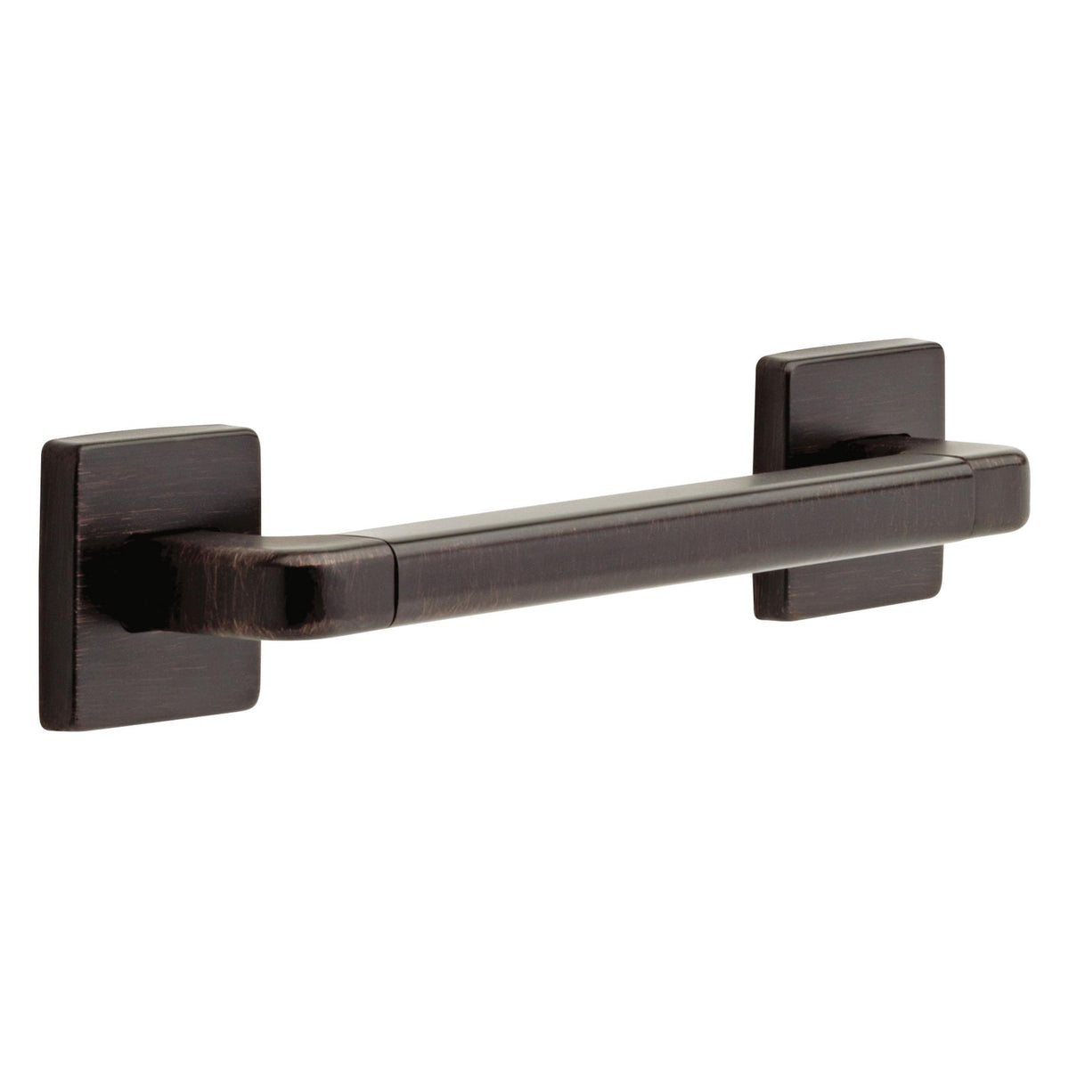 DELTA® Angular Modern Decorative Grab Bar, 12 in L, Stainless Steel, Import