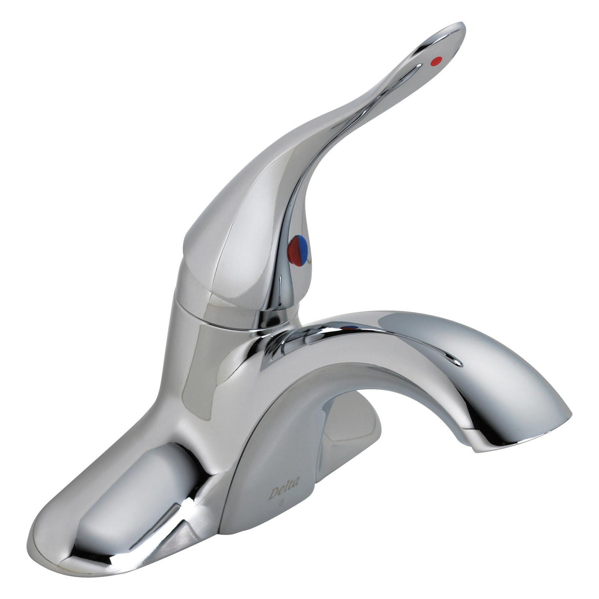 Commercial 511LF-HDF Centerset Lavatory Faucet, HDF®, Polished Chrome, 1 Handles, 1.2 gpm Flow Rate