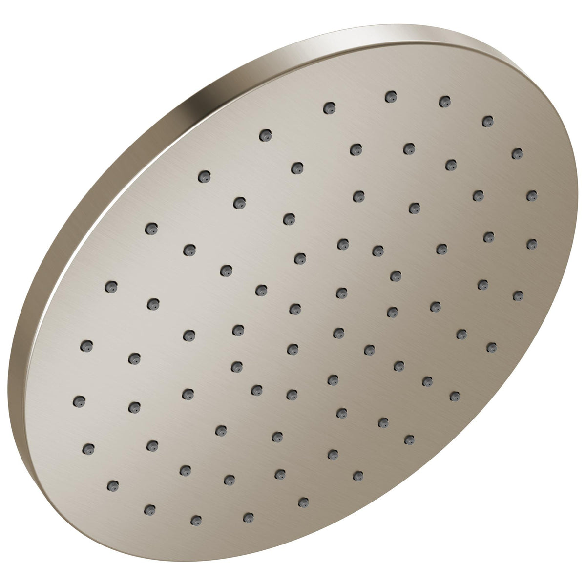 DELTA® 52162-SS-PR Single-Function Shower Head, 1 Sprays, Wall Mount, 10 in Dia Head, Import