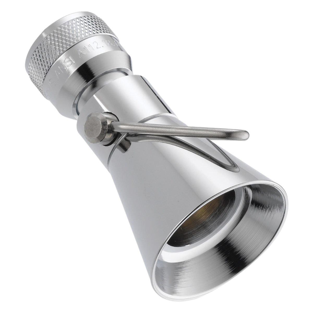 DELTA® 52650-PK Universal Shower Head, 2.5 gpm Minimum, 2 Sprays, Wall Mount, 2 x 2-55/64 in Head, Import