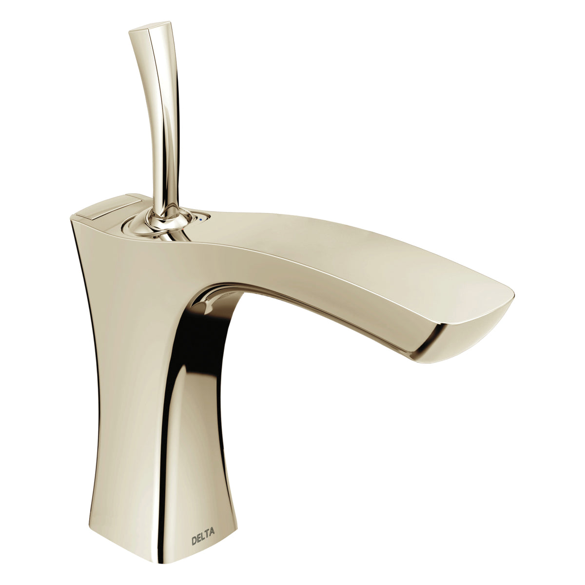 DELTA® Tesla® Centerset Lavatory Faucet, Commercial, 1.2 gpm Flow Rate, 4-11/16 in H Spout, 1 Handles, 1/3 Faucet Holes, Function: Traditional