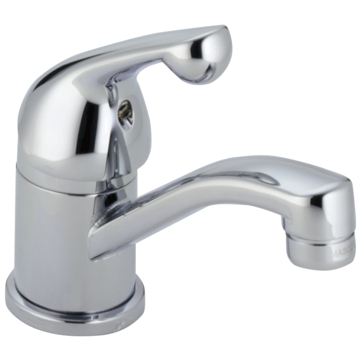 DELTA® 570LF-WF Classic Lavatory Kitchen Faucet, 1.5 gpm Flow Rate, 5-7/8 in H Spout, 1 Handles, 1 Faucet Holes, Polished Chrome, Function: Traditional