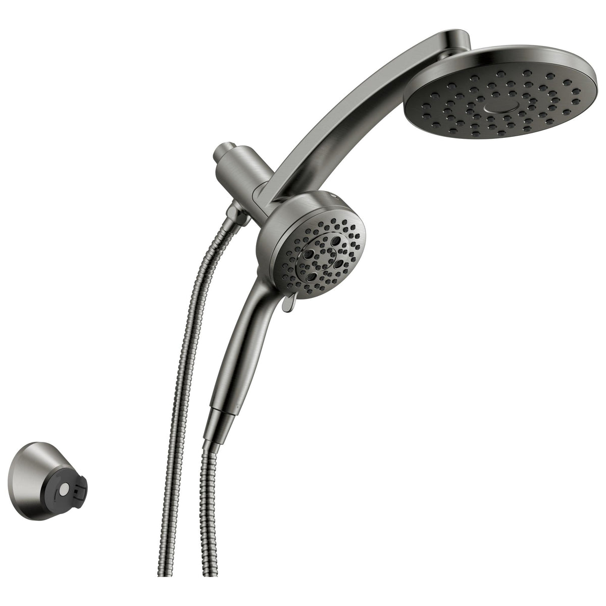 DELTA® 58600-KS-PR25 58600 PivotPro Faucet Shower, 6 Sprays, Wall Mount, 16-7/16 in H Head, Import