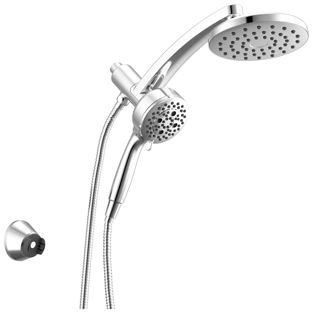 DELTA® 58600-PR 58600 PivotPro Faucet Shower, 6 Sprays, Wall Mount, 16-7/16 in H Head, Import