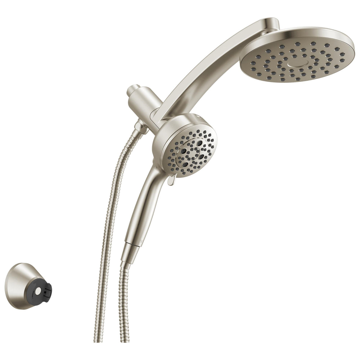 DELTA® 58600-SS-PR25 58600 PivotPro Faucet Shower, 6 Sprays, Wall Mount, 16-7/16 in H Head, Import