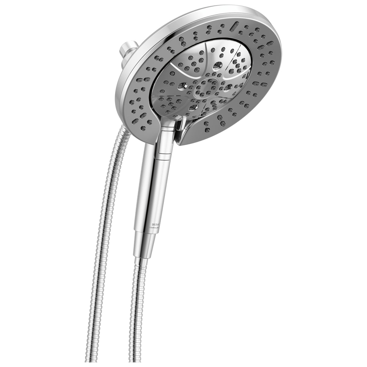 DELTA® 58651-PR 58651 Universal Showering Shower Head, 1.75 gpm Max Flow, 7 Sprays, Wall Mount, Import