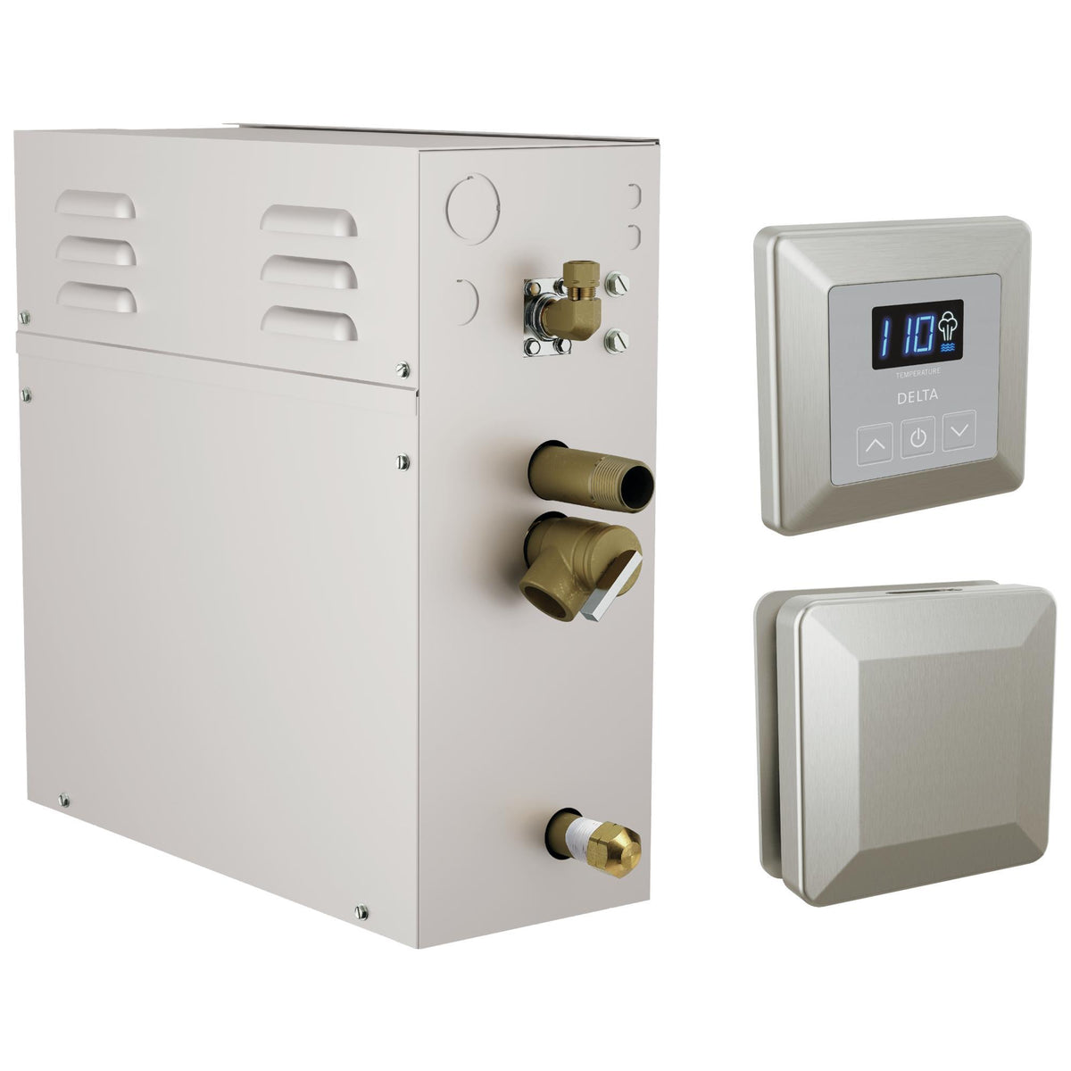 Square Steam Generator - Auto Drain - 25 A