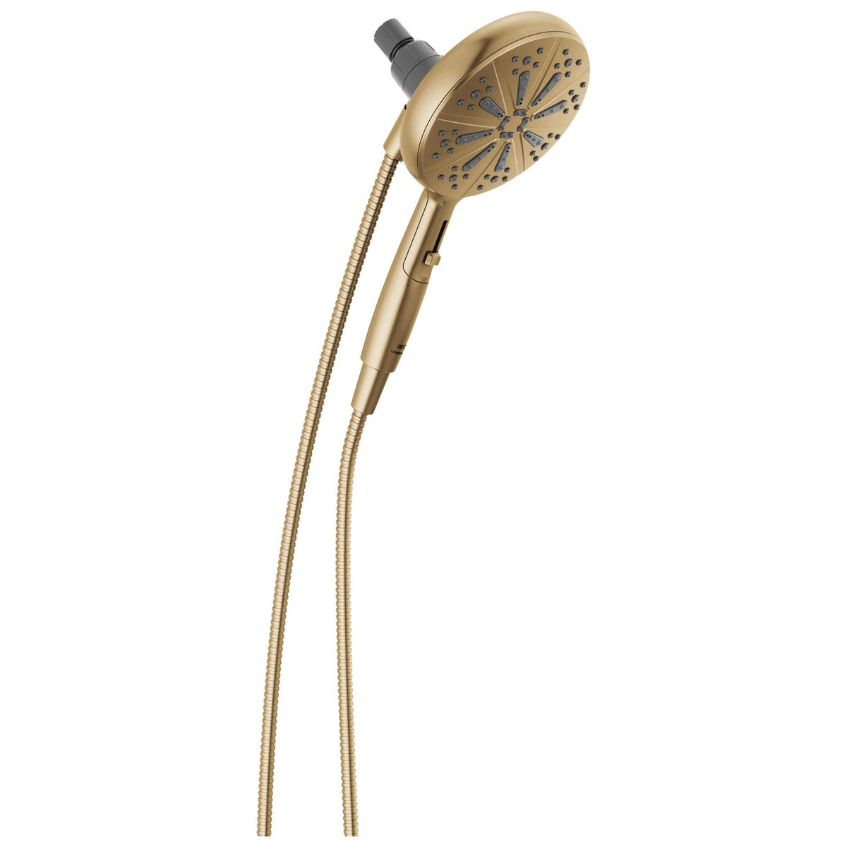 DELTA® 75613CZ Universal Hand Shower, 6-1/4 in Dia Shower Head 6-Function Shower Head, 1.75 gpm Flow Rate, 72 in L Hose, Champagne Bronze, Import