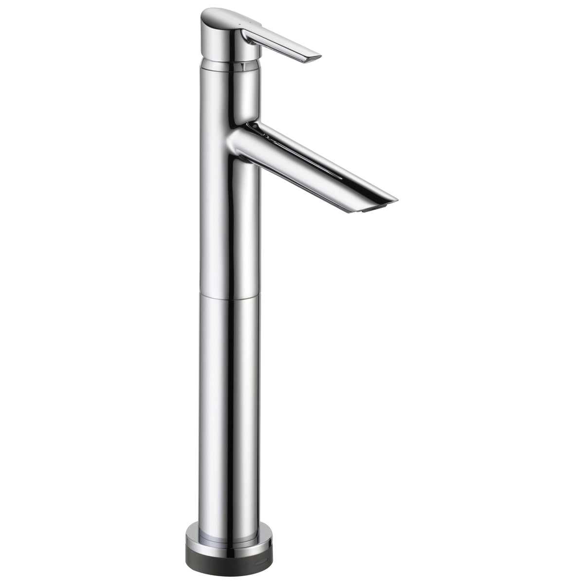 DELTA® 761T-DST Compel® Vessel Lavatory Faucet, Commercial, 5 in Spout, 9-15/16 in H Spout, Polished Chrome, 1 Handles, Domestic