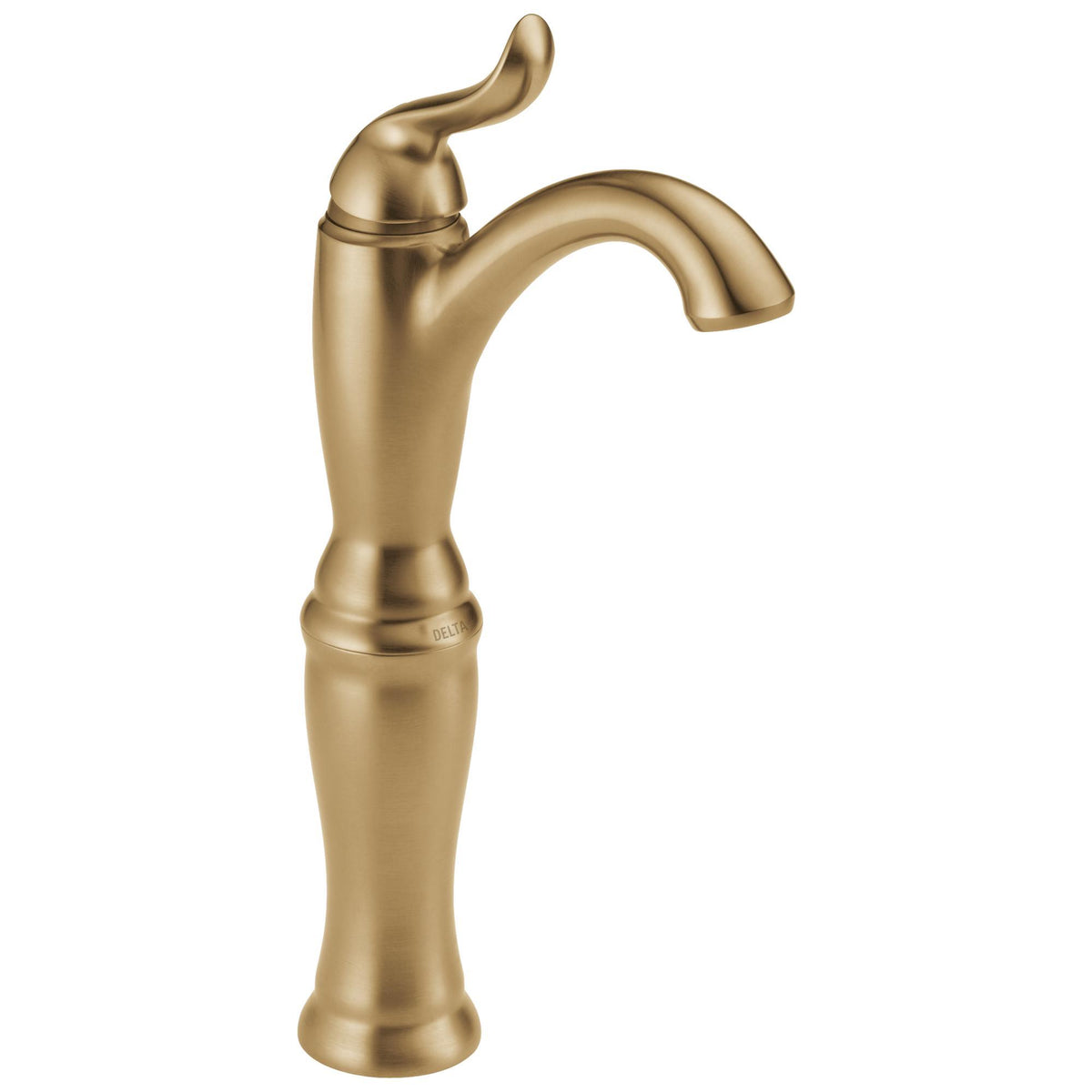 DELTA® Linden™ Vessel Lavatory Faucet, Commercial, 1.2 gpm Flow Rate, 9-3/4 in H Spout, 1 Handles, 1 Faucet Holes, Function: Traditional
