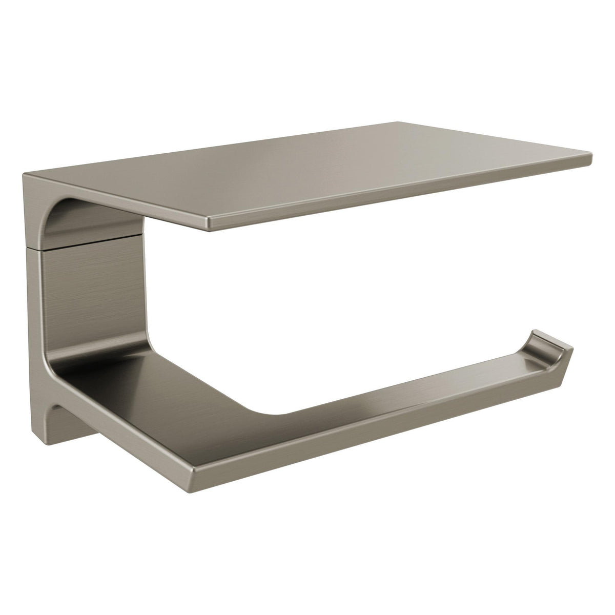 Pivotal - Tissue Holder with Shelf - 3-1/2" H - Wall Mount