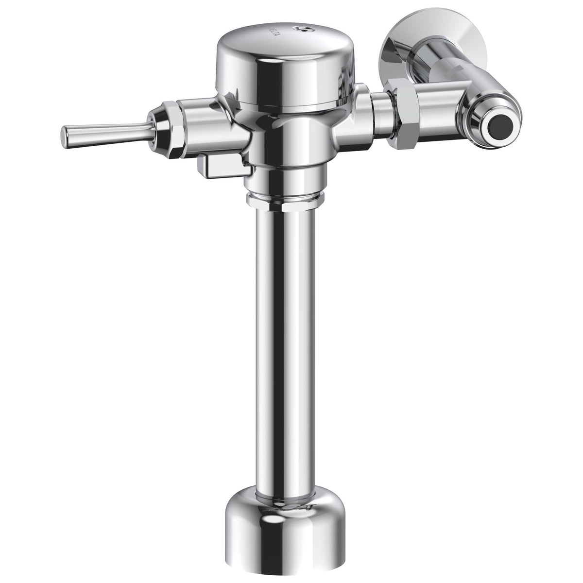 Commercial 81T201-42 Teck® Exposed Manual Flush Valve, 1.1 gpm, 1-1/2 in Spud, Polished Chrome, Import
