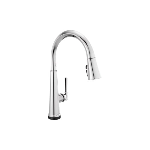 DELTA® 9182TL-PR-DST Emmeline™, 1.8 gpm Flow Rate, Lumicoat Chrome, 1 Handles, 1 Faucet Holes, Domestic