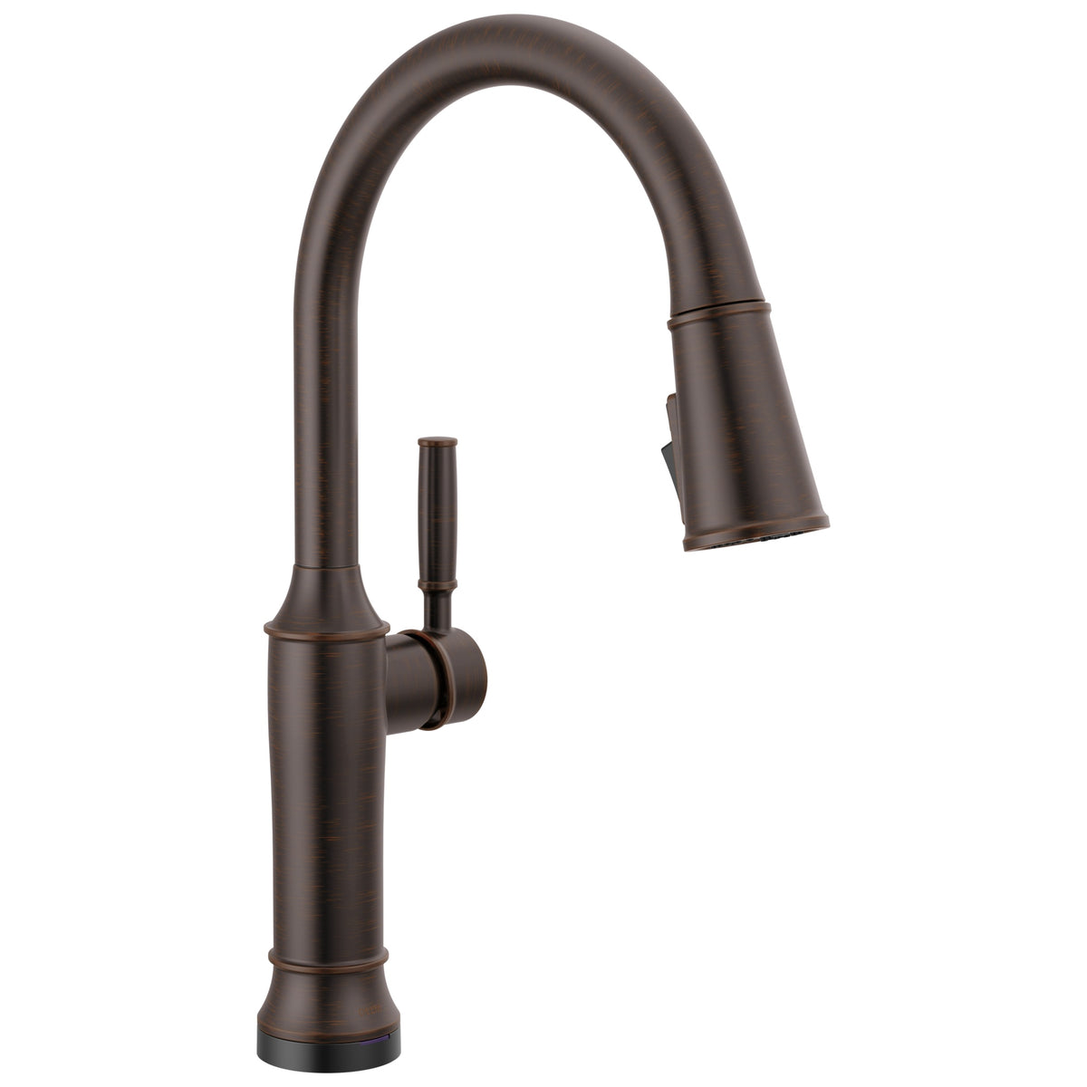 DELTA® 9184TL-RB-DST Renaldi™ Touchless Kitchen Faucet, 1.8 gpm Flow Rate, Venetian Bronze, 1 Handles, 1 Faucet Holes