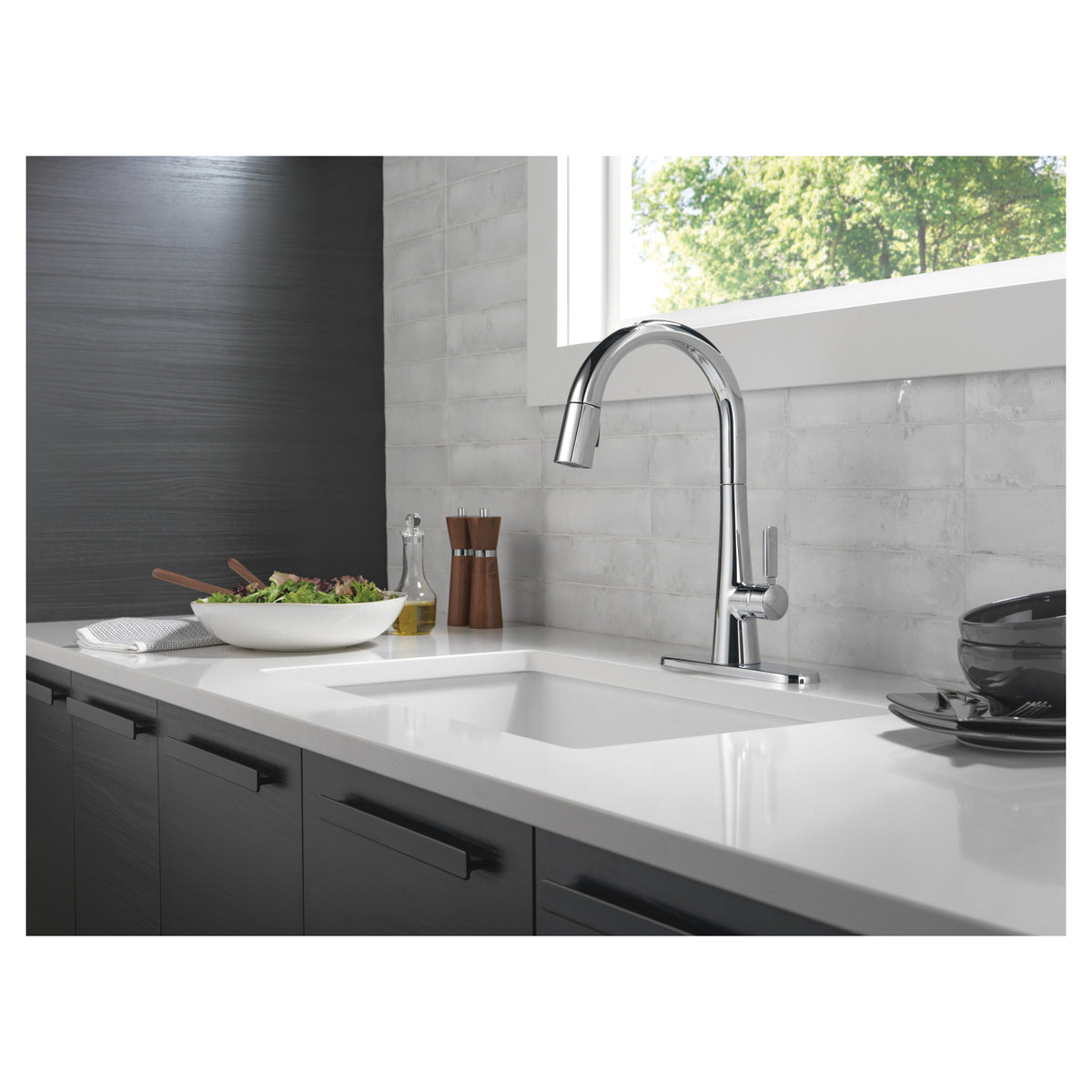 Pull-Down Kitchen Faucet with Diamond Seal - Polished Chrome