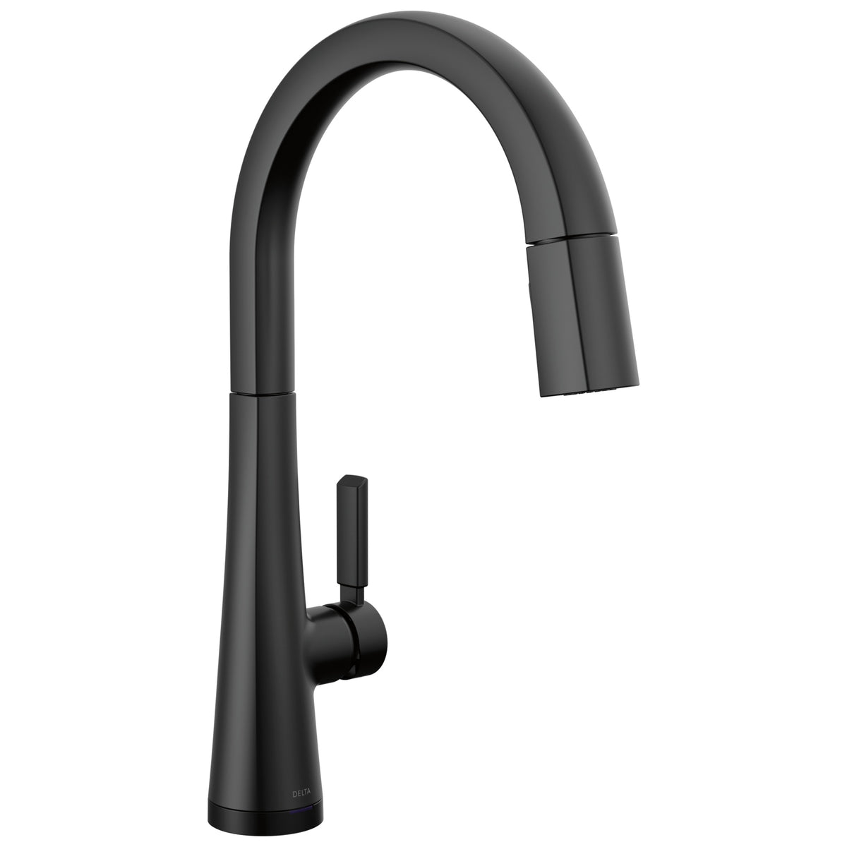 DELTA® 9191TL-BL-DST Monrovia™, 1.8 gpm Flow Rate, Matte Black, 1 Handles, 1 Faucet Holes, Domestic