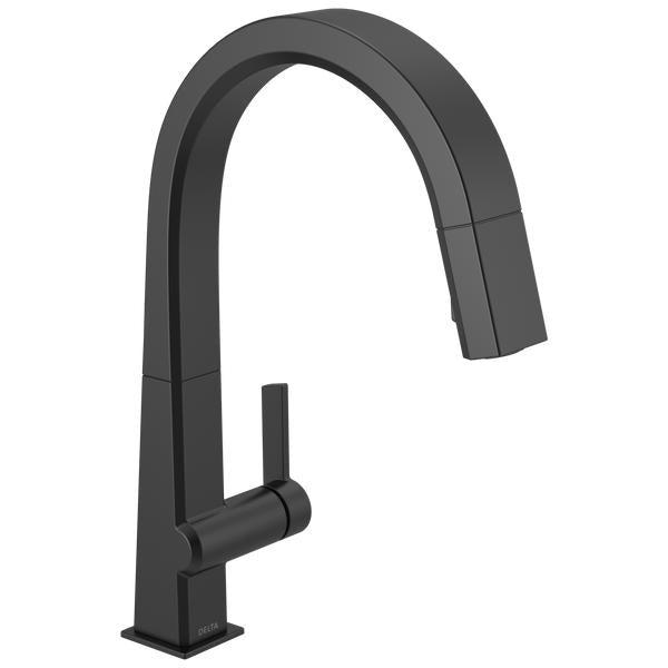 DELTA® Pivotal™ Kitchen Faucet, 1.8 gpm Flow Rate, 1 Handles, 1 Faucet Holes, Function: Traditional, Domestic