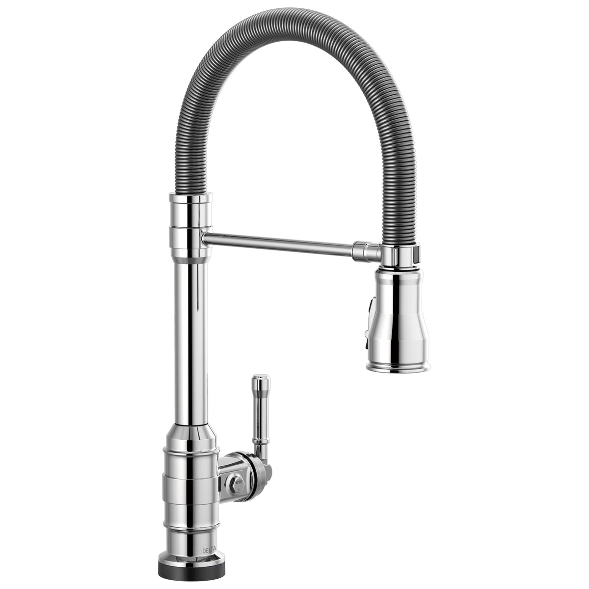 DELTA® 9690T Broderick™ Pulldown Kitchen Faucet, DELTA® Broderick™ Pulldown Kitchen Faucet, 1.8 gpm Flow Rate, 1 Handles, 1 Faucet Holes, Function: Traditional, Domestic, Commercial/Residential