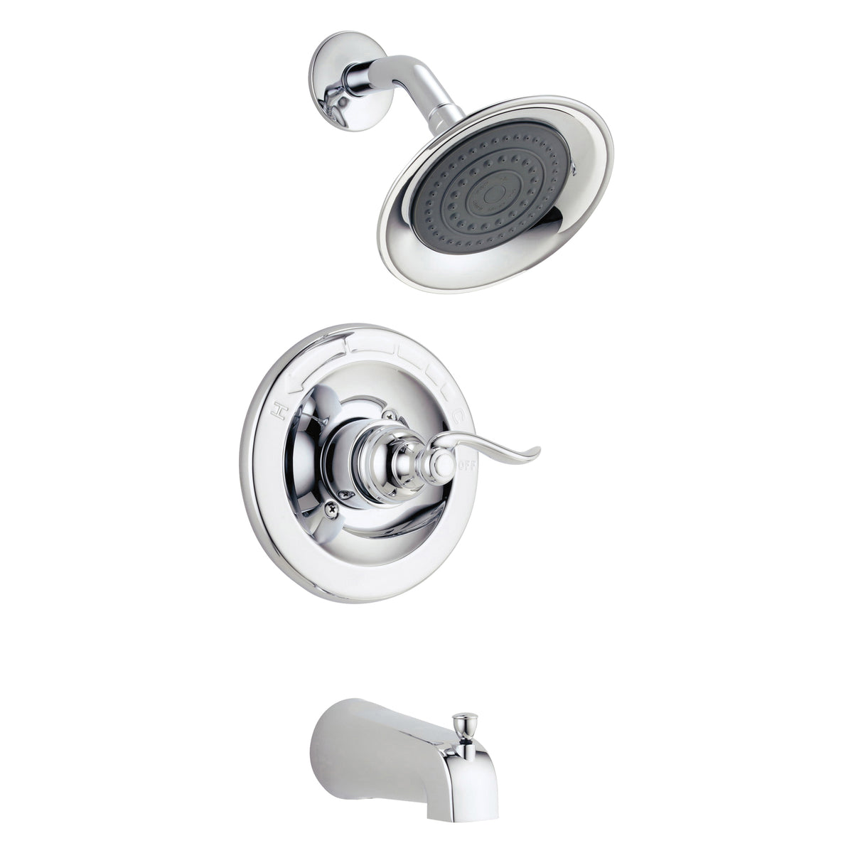 DELTA® Monitor® 14 Tub and Shower Faucet Trim, BT14496, 1.75 gpmhower