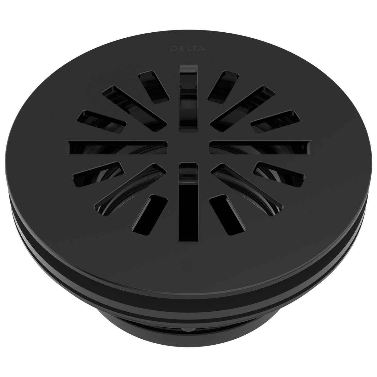 Round Shower Drain - 4" - 2" H