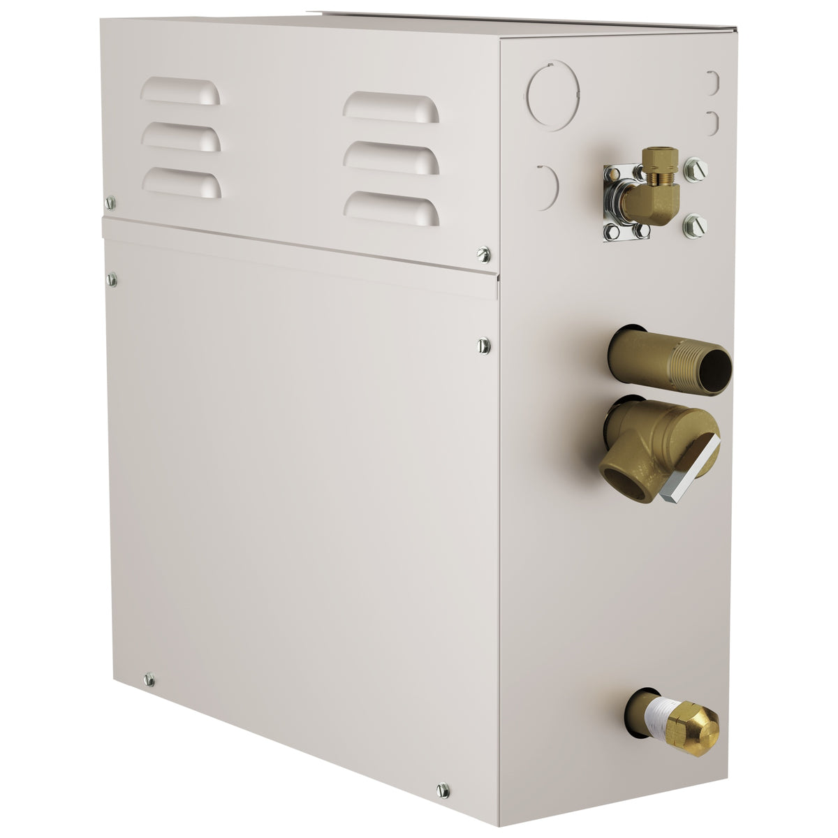DELTA® EP103324 Microprocessor Steam Generator, 3/4 in NPT Steam Outlet, Auto Drain, 3/8 in Water Inlet, 240 V, 25 A, Domestic