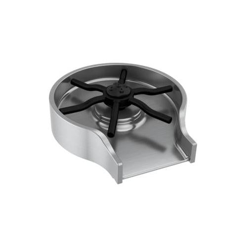 Glass Rinser - Arctic Stainless Steel - 2-1/2" Thk Max Deck