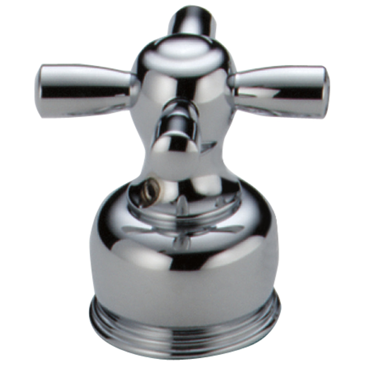DELTA® H26 Cross Handle, For Use With Model 33-LHP Bidet and Lavatory/Kitchen Faucet, Metal, Polished Chrome