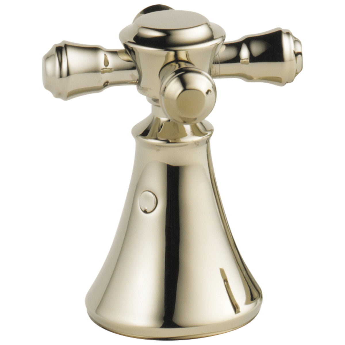 DELTA® Cassidy™ Cross Handle, For Use With Model 3597LF-MPU-LHP Widespread Lavatory Faucet, Brass, Import
