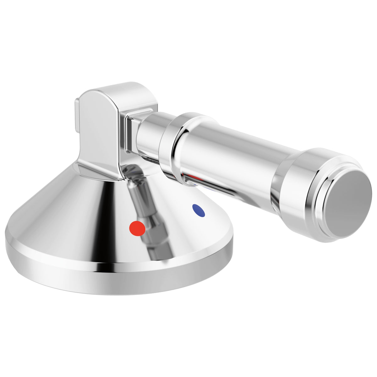 DELTA® H576-PR Single Faucet Handle Kit, For Use With Broderick® Bath Collection Single Handle Roman Tub Faucet, Zinc, Chrome, Import