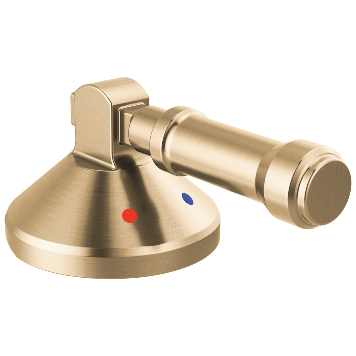 DELTA® H576CZ-PR Single Faucet Handle Kit, For Use With Broderick® Bath Collection Single Handle Roman Tub Faucet, Zinc, Champagne Bronze, Import