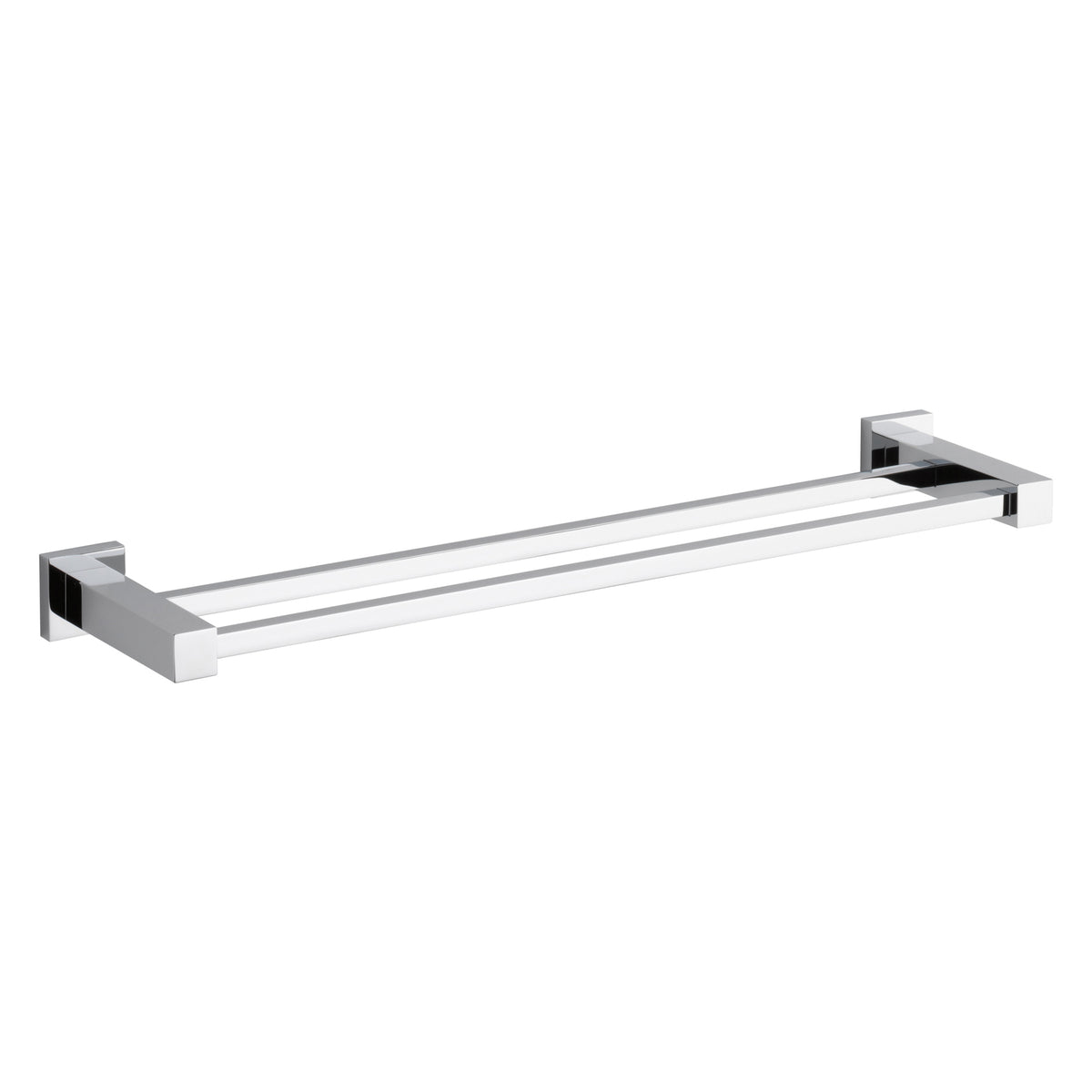 DELTA® IAO20826 Brevard™ Double Towel Bar, 16-11/32 in L Bar, 4-3/4 in OAD x 1-3/8 in OAH, Import
