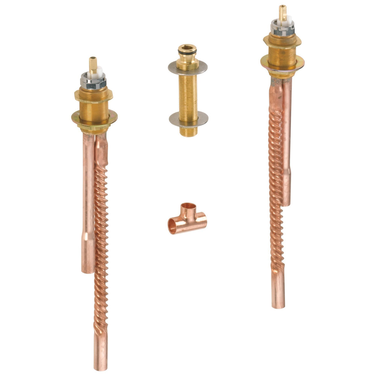 DELTA® R2700 Adjustable Rough-In Valve, 60 psi, 18 gpm, Solid Fabricated Brass Body
