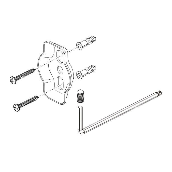 Zura - Mounting Bracket - for 774 Towel Bar