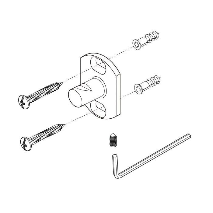 Victorian - Mounting Bracket - for 750 Towel Bar