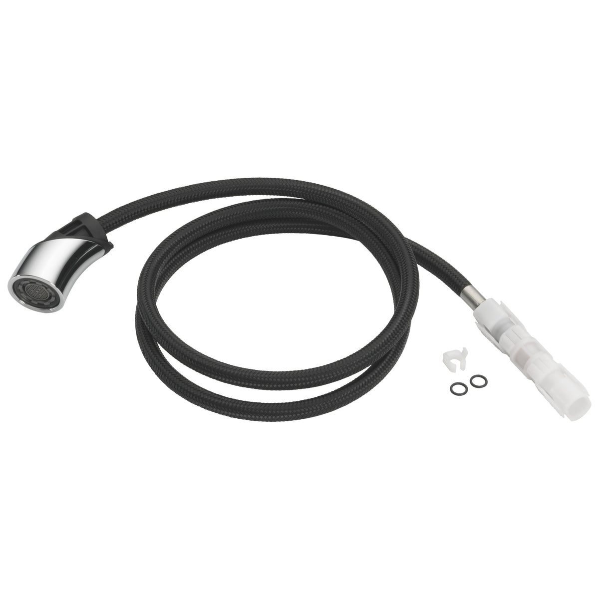 DELTA® RP100234SS Broadmoor Hose Assembly, Stainless Steel Spray Head, 52 in L Spray Hose, Import