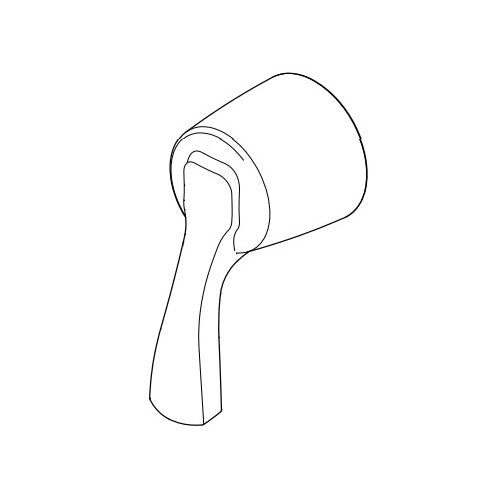 DELTA® RP100389RB Handle, For Use With Stryke™ T24876 14 Series 1L Integrated Diverter Trim with 3-Function Diverter Less Diverter Handle and Stryke™ T24976 14 Series 1L Integrated Diverter Trim with 6-Function Diverter Less Diverter Handle, Domestic