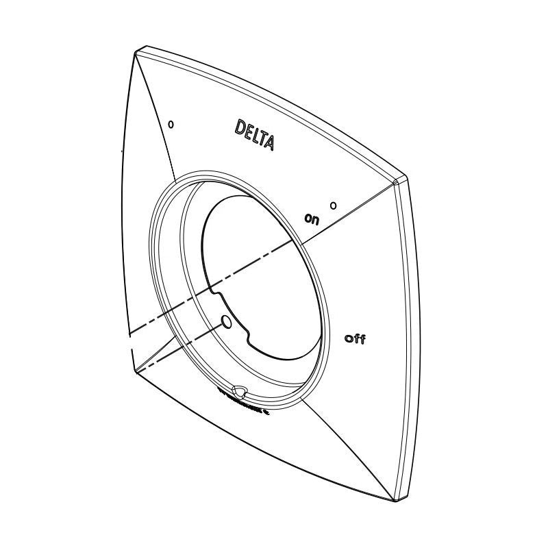 Vesna - Escutcheon - Matte Black