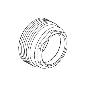 DELTA® RP100888 Dorval™ Bonnet Nut, For Use With Dorval™ 856-DST/857-DST 2-Handle 1-Hole Monoblock Bathroom Faucets, Domestic