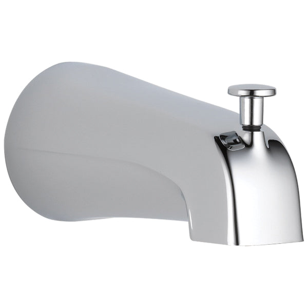 Classic - Pull-Up Diverter Tub Spout - Stainless - Zinc