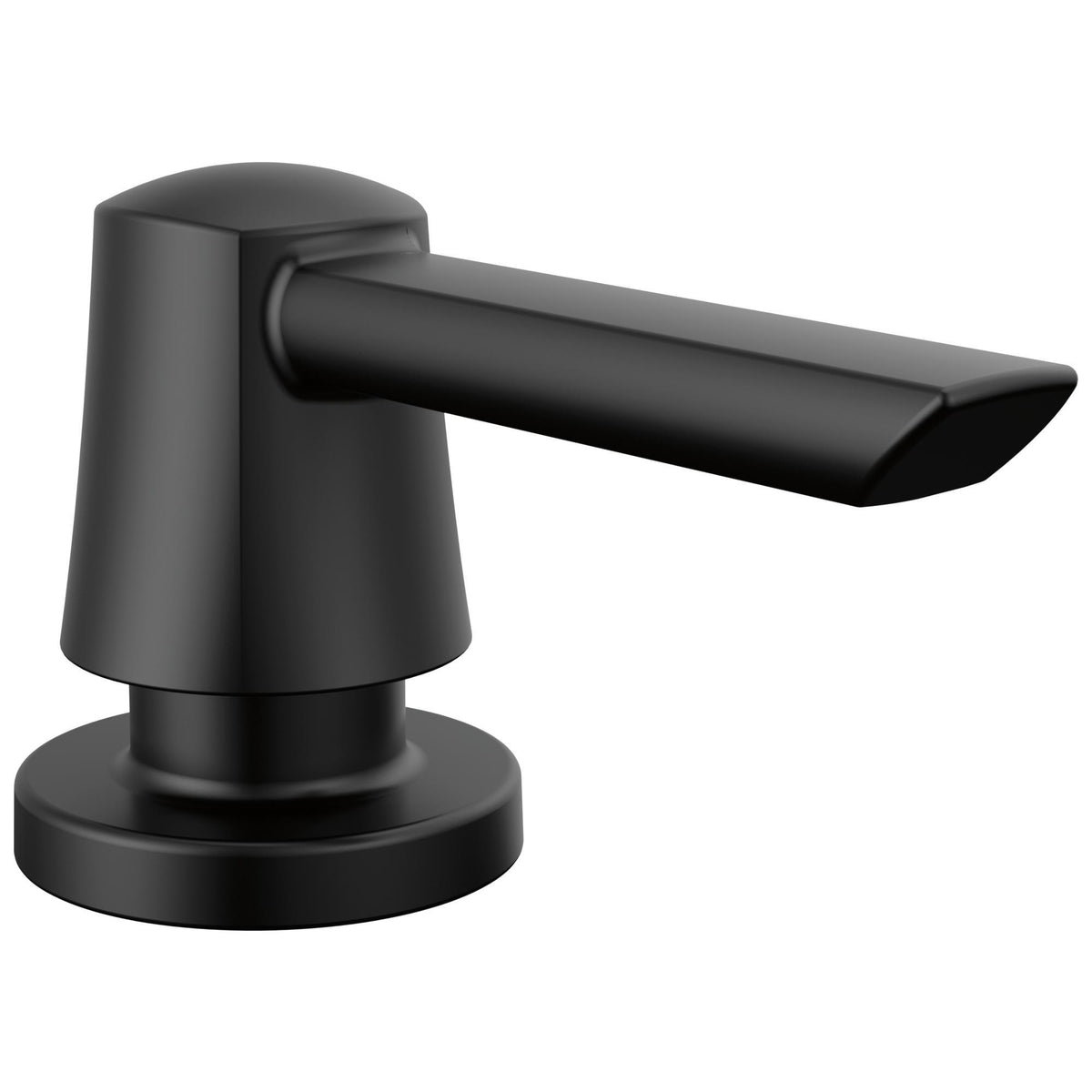 Monrovia - Soap Dispenser - Matte Black - 13 oz Capacity