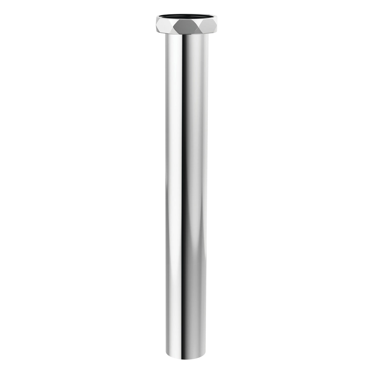 DELTA® RP101907PC P-Trap Extension With Slip Joint, 1-7/16 in OD x 10 in L, Brass, Polished Chrome, Import