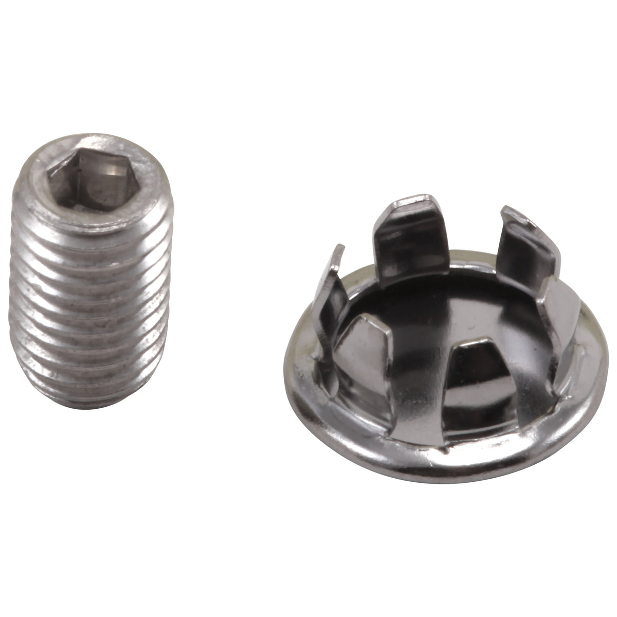 DELTA® RP18358 Plug Button and Screw, For Use With Classic 2710 and 2711 Series Deck/Ledge Mount Roman Tub Faucet, Polished Chrome