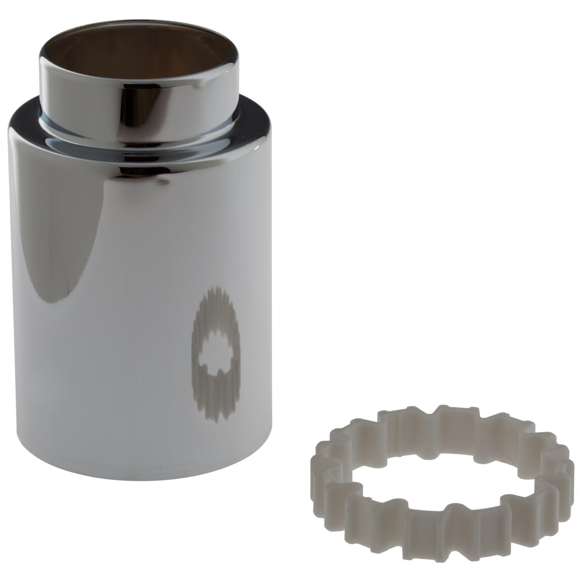 13/14 Long Trim Sleeve - Polished Chrome