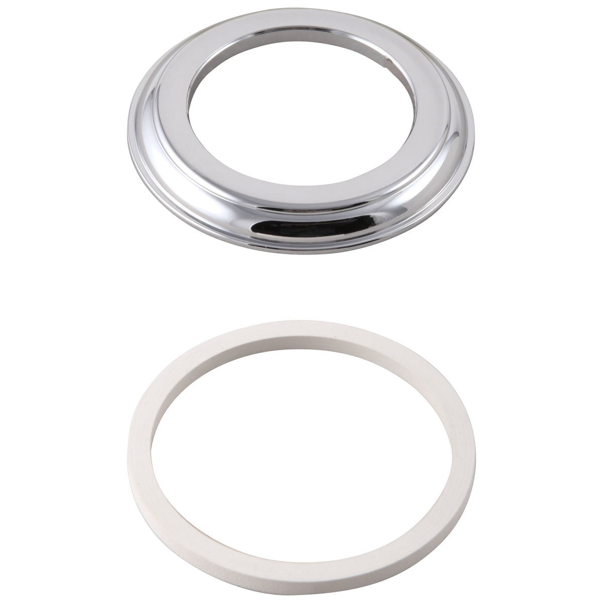 DELTA® RP23092 Spout Base With Gasket, Polished Chrome, Domestic