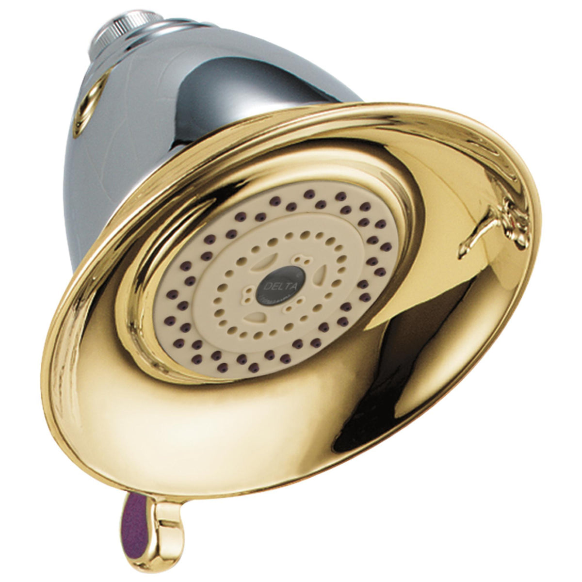 DELTA® RP34355CB Touch-Clean® 3-Setting Premium Shower Head, 2.5 gpm Min, 3 Sprays, Import
